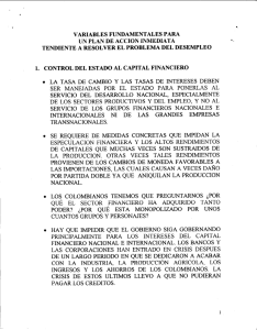 variables fundamentales para un plan de accion inmediata