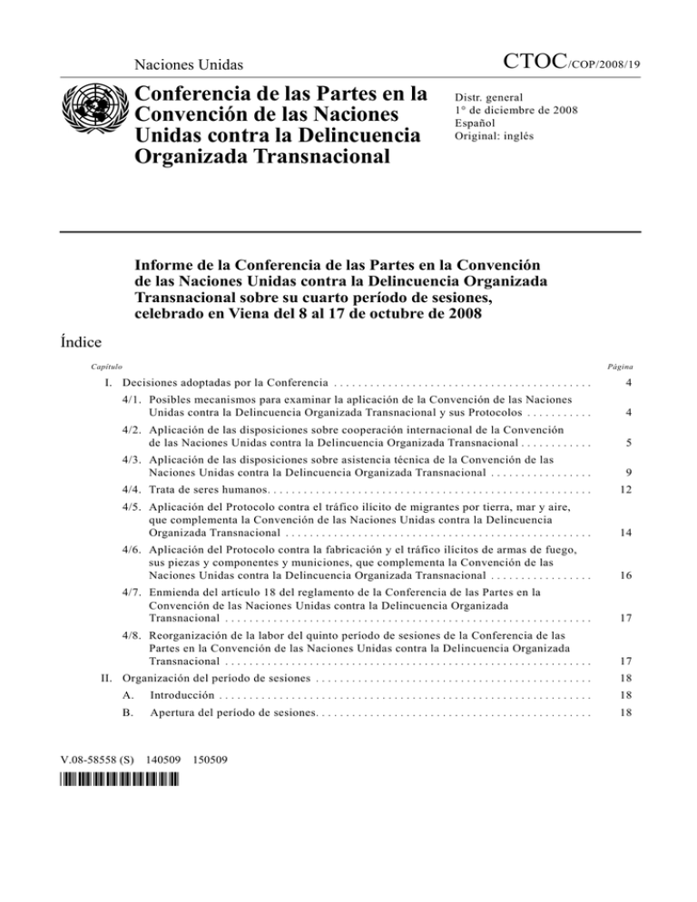 Conferencia de las Partes en la