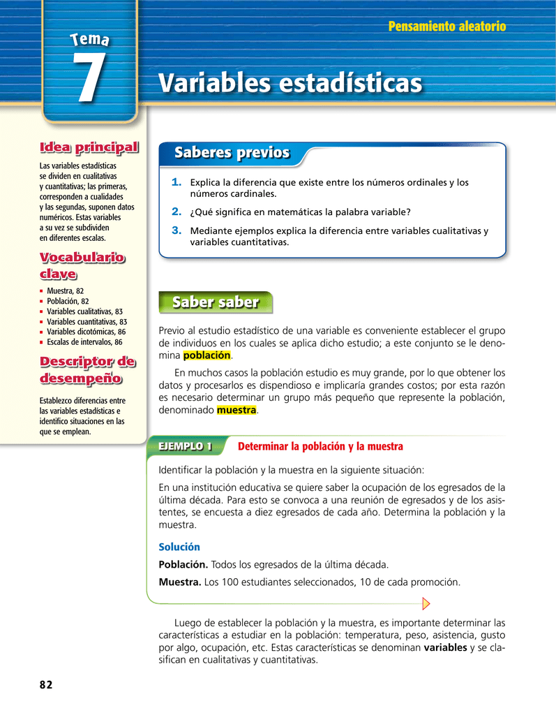Ejemplos De Variables Cualitativas Y Cuantitativas En Estadistica Opciones De Ejemplo 7543