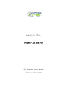 Doctor Angelicus - Biblioteca Virtual Universal