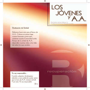 SP-4 Los Jóvenes y AA - Alcoholics Anonymous