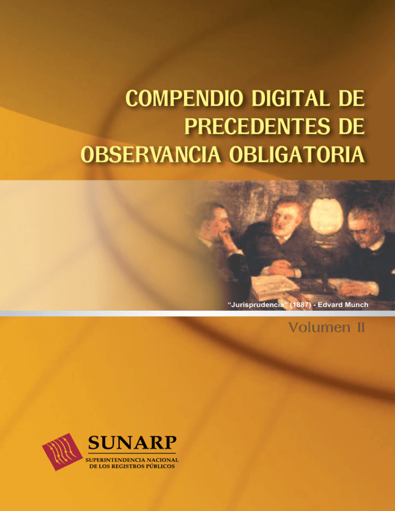 Compendio DigitaL De Precedentes De Observancia