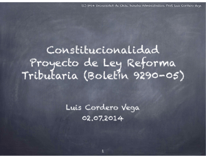 Constitucionalidad renta atribuida