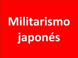 militarismo japonés