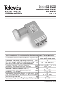 TV Satélite / TV Satelite TV Satellite / Satellite TV Conversor LNB