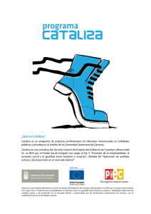 Programa Cataliza - Cabildo de Lanzarote.
