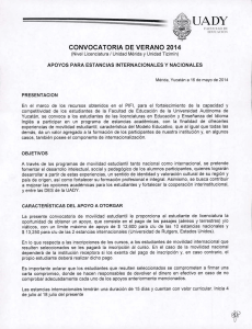 l JA DY - Facultad de Educación - Universidad Autónoma de Yucatán