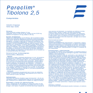 Paraclim® Tibolona 2,5
