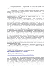 ¿Se puede justificar ética y científicamente una investigación