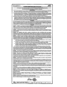 Acuerdo Ministerial MIFIC N°002-2016 contingente arancelario de