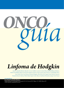 Linfoma de Hodgkin - Instituto Nacional de Cancerología