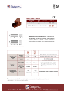 FICHA COMERCIAL HUECO DOBLE 8 GRUESO