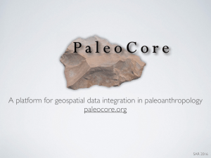 A platform for geospatial data integration in