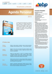 Agenda Personal - BIT INFORMATICA