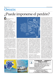 ¿Puede imponerse el perdón?