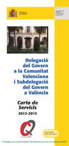 Delegació del Govern a la Comunitat Valenciana i Subdelegació del