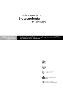 Aplicaciones de la biotecnología en la industria