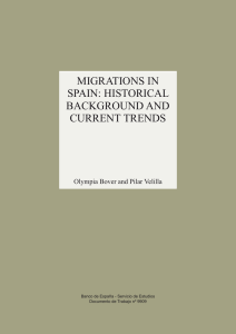 Migrations in Spain: historical background and