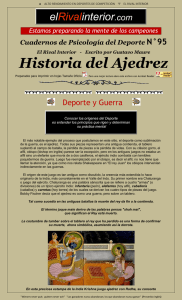 Historia del Ajedrez