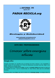 PADUA RECICLA.org Conocer sobre energías eólicas eólicas