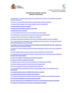 Preguntas frecuentes - Instituto de Salud Carlos III