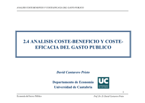 2.4 analisis coste-beneficio y coste- eficacia del gasto