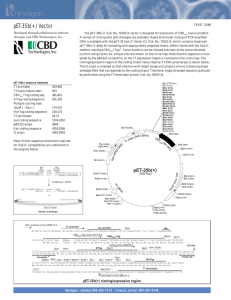 pET-35b(+) Vector