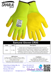 Samurai Glove® CRX5