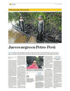 Jueves negro en Petro-Perú - SPDA Actualidad Ambiental