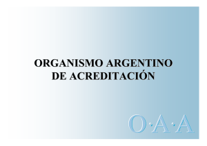 ACREDITACION DE LOS ORGANISMOS DE CERTIFICACION