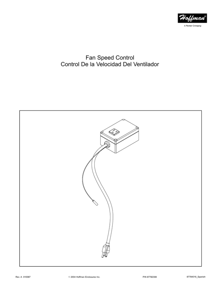 Fan Speed Control Control De la Velocidad Del Ventilador