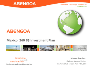 Mexico 260 B$ Investment Plan1.52 MB