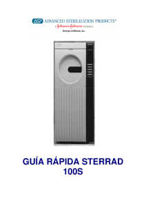 GUÍA RÁPIDA STERRAD 100S