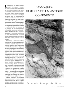 Oaxaquia, historia de un antiguo continente - E-journal