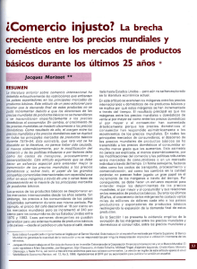 ¿Comercio injusto? La brecha - Federación Nacional de cafeteros