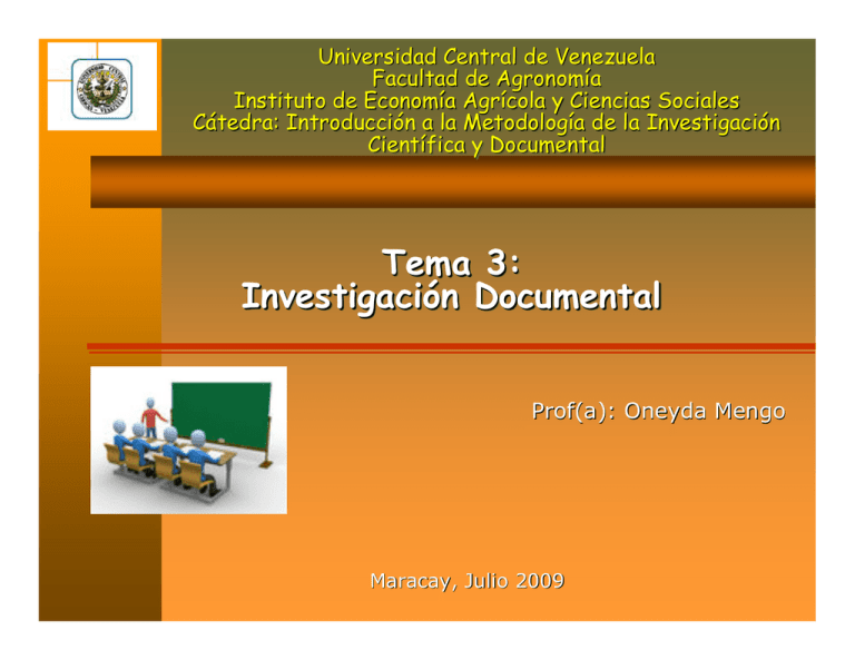 Investigacion Documental