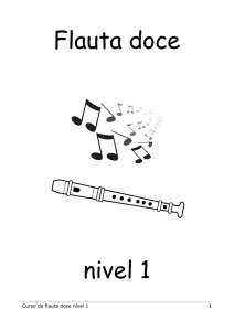 Flauta doce nivel 1