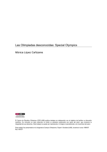Las Olimpiadas desconocidas: Special Olympics