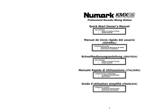 KMX02 Quickstart Manual - V1.1