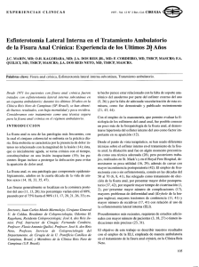 Esfinterotomía Lateral Interna en el Tratamiento Ambulatorio de la