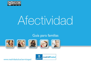 Afectividad - Madrid Salud