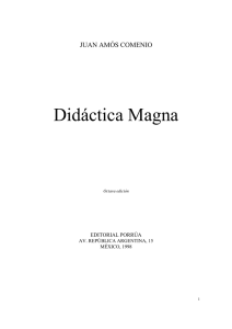 AMOS COMENIO J - Didactica Magna