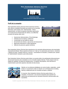 Perfil de la compañía - New Amsterdam Advisory Services