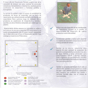 El desarrullc del Elimatizadcr Partátil, surge a raíz de la necesidad