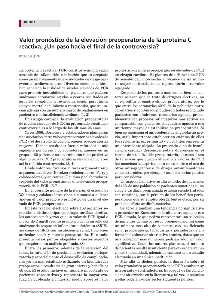 Proteina c reactiva cuantitativa valores altos