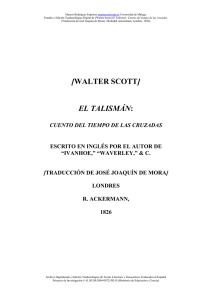 [WALTER SCOTT] EL TALISMÁN: