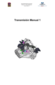 Transmisión Manual 1