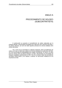 anejo a procedimiento de soldeo (subcontratista)