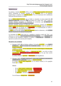 Serotonina - Farmacología Especial