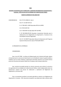 Decreto Supremo N° 043-2006-PCM